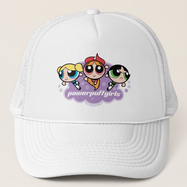 Gorra De Camionero Logo del equipo de Chicas Powerpuff (Anverso)
