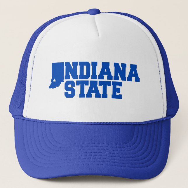 Gorra De Camionero Logo del estado de Indiana (Anverso)