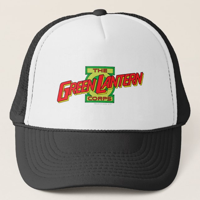Gorra De Camionero Logo del Green Lantern Corps (Anverso)