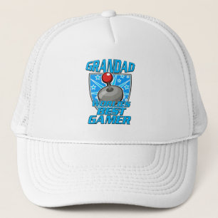 Gorra De Camionero Logo del mejor retro de gamer del mundo de Grandad