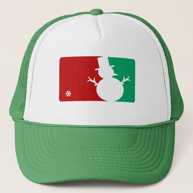 Gorra De Camionero Logo del MVP Snowman (Anverso)