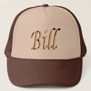 Gorra De Camionero Logo del nombre de los hombres de la factura de ma