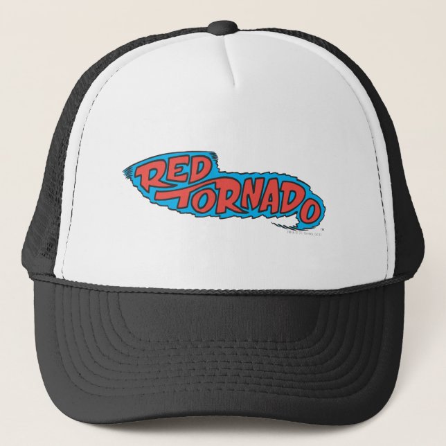 Gorra De Camionero Logo del Tornado Rojo (Anverso)