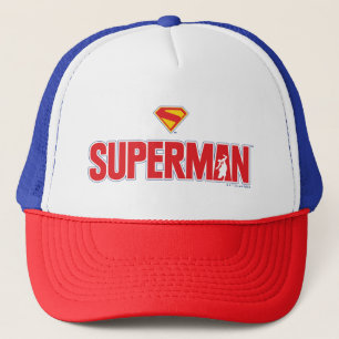 Gorra De Camionero Logo en negrita de Superman clásico