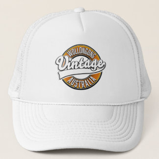 Gorra De Camionero Logo estilo cosecha de Wollongong australia.