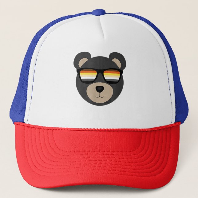 Gorra De Camionero Logo Gay Bear Gafas de sol (Anverso)