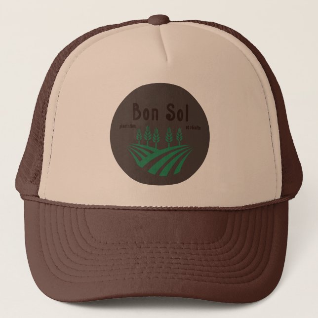 Gorra De Camionero Logo of Bon Sol (Anverso)