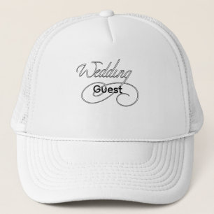Gorra De Camionero Logo para Invitado de Boda