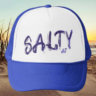 Gorra De Camionero Logo "Salado AF" Blue Twilight