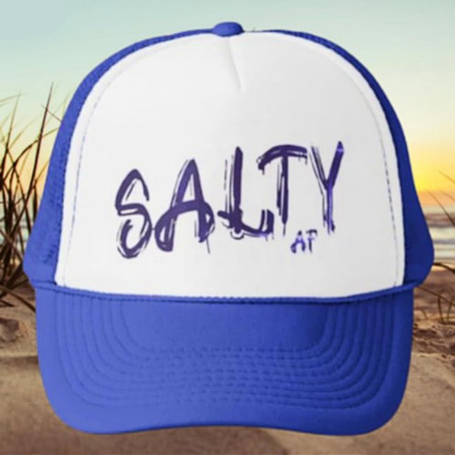 Gorra De Camionero Logo "Salado AF" Blue Twilight (Subido por el creador)