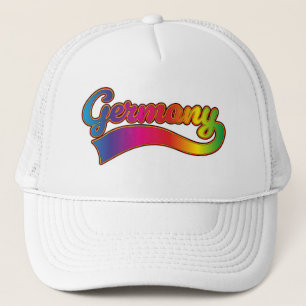Gorra De Camionero logotipo arcoíris de Alemania