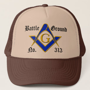 Gorra De Camionero Logotipo básico de 3 colores