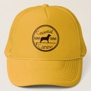 Gorra De Camionero logotipo canino costero
