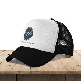 Gorra De Camionero Logotipo comercial moderno y empleados del sitio w