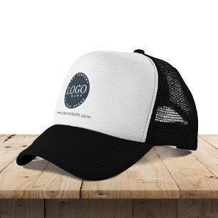 Gorra De Camionero Logotipo comercial moderno y empleados del sitio w