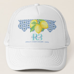 Gorra De Camionero Logotipo Corporativo de Baldosa Mediterránea de Li