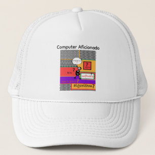 Gorra De Camionero Logotipo de Aficionado a la Informática