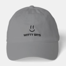 Logotipo de Cara Sonriente de Witty Bits Carbón Ne