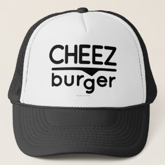 Gorra De Camionero Logotipo de Cheezburger (negro)