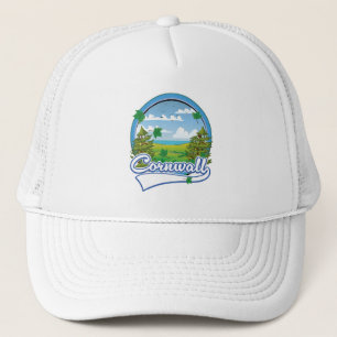 Gorra De Camionero logotipo de Cornwall Travel