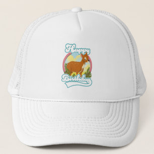 Gorra De Camionero Logotipo de cumpleaños feliz