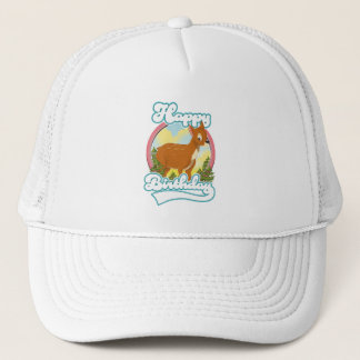 Gorra De Camionero Logotipo de cumpleaños feliz