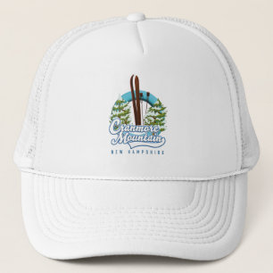 Gorra De Camionero logotipo de esquí de Cranmore Mountain New Hampshi