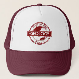 Gorra De Camionero Logotipo de Geología: Dar forma al mundo (Asia/Aus