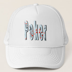 Gorra De Camionero Logotipo de imagen de póquer,