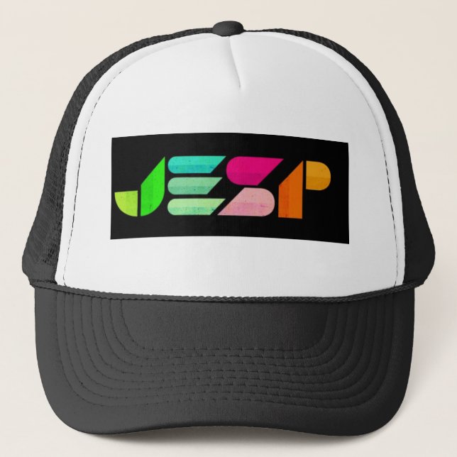 Gorra De Camionero Logotipo de Jesp (Anverso)