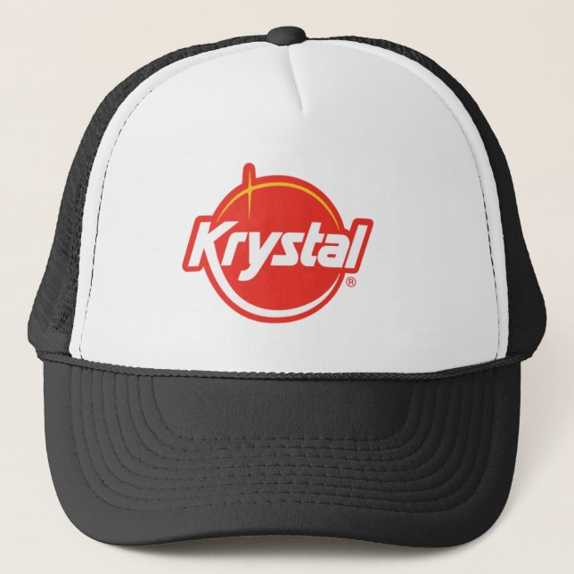 Gorra De Camionero Logotipo de Krystal (Anverso)