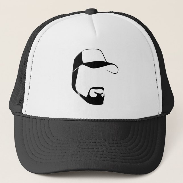 Gorra De Camionero Logotipo de la barba de Beardsta.in (Anverso)