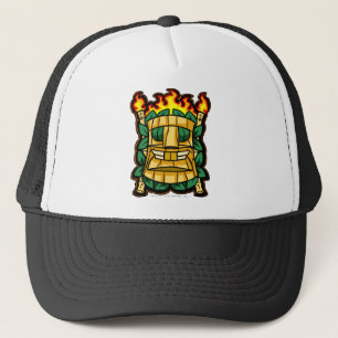 Gorra De Camionero Logotipo de la isla del misterio del equipo