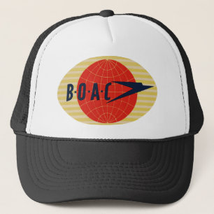 Gorra De Camionero Logotipo de la línea aérea del vintage BOAC