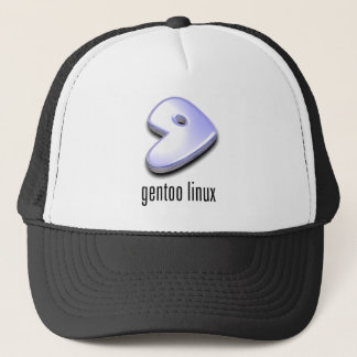 Gorra De Camionero logotipo de Linux del gentoo