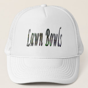 Gorra De Camionero Logotipo de los bowling en césped fancy,
