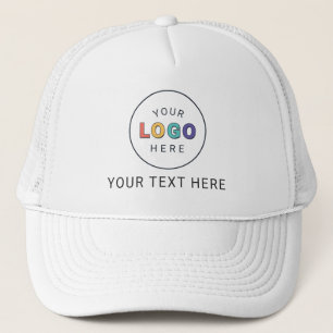 Gorra De Camionero Logotipo de marca y mensaje personalizado