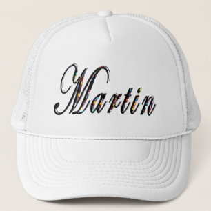 Gorra De Camionero Logotipo de nombre de Martin,