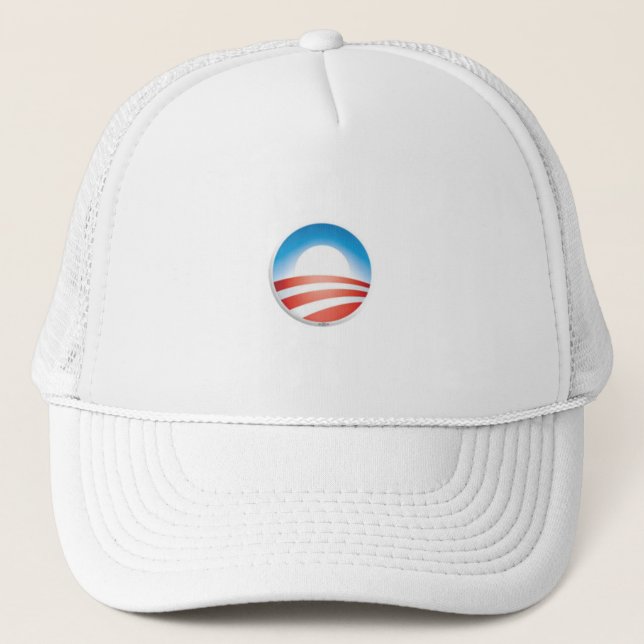 Gorra De Camionero Logotipo de Obama (Anverso)
