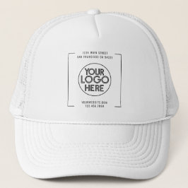 Gorra De Camionero Logotipo de Personalizado profesional moderno para