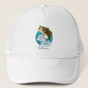 Gorra De Camionero logotipo de pesca de Lake Fork Texas.