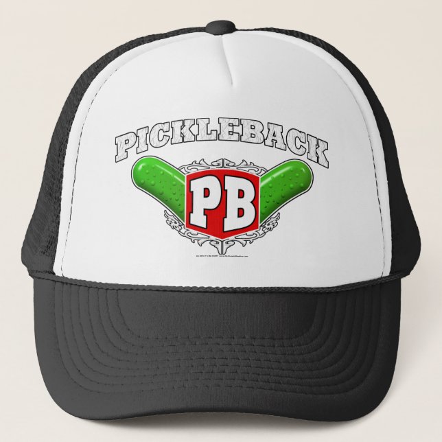 Gorra De Camionero Logotipo de Pickleback (Anverso)