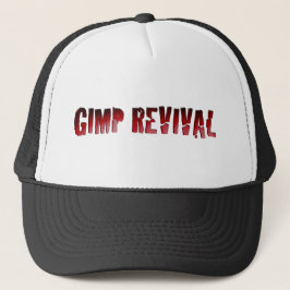 Gorra De Camionero Logotipo de reactivación del Gimp