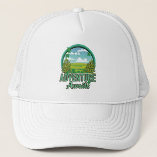 Gorra De Camionero logotipo de viaje a Escocia