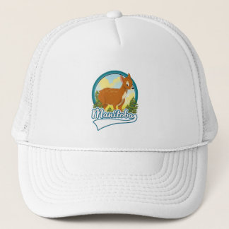 Gorra De Camionero logotipo de viaje a Manitoba Canadá