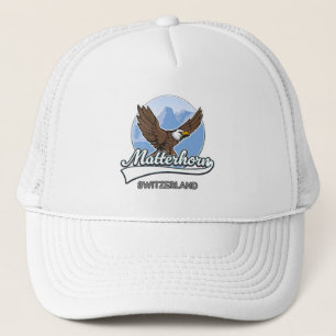Gorra De Camionero logotipo de viaje a Matterhorn Suiza