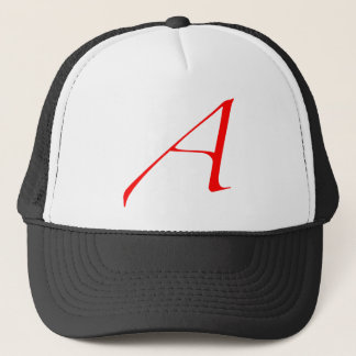 Gorra De Camionero Logotipo del ateo "A"