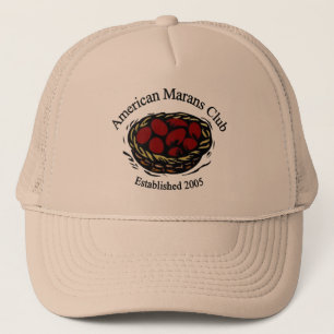 Gorra De Camionero Logotipo del club de Marans del americano