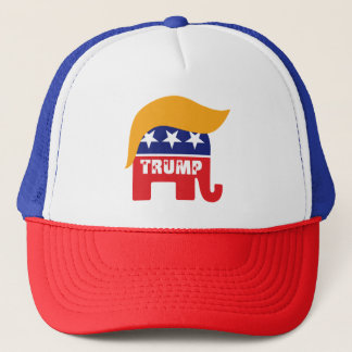 Gorra De Camionero Logotipo del Elephant Hair del Partido Republicano