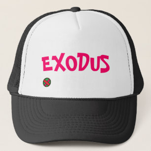 Gorra De Camionero Logotipo del éxodo, ÉXODO
